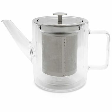 Bredemeijer San Remo Czajniczek srebrny / 1,0l / szkło