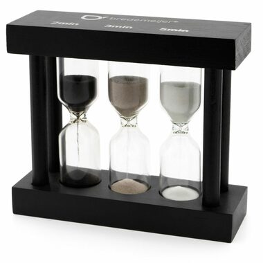 Bredemeijer Timer do herbaty / 2, 3 i 5 minut / bambus