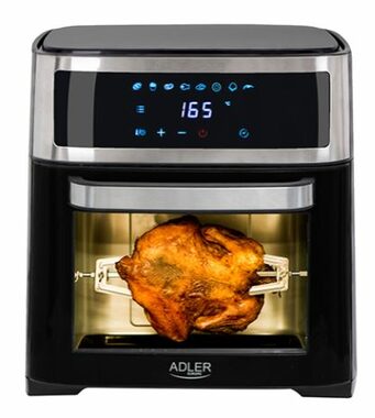 Adler AD 6309 czarny / Frytownica na gorące powietrze / 2500W / 13L / 40 - 200°C 