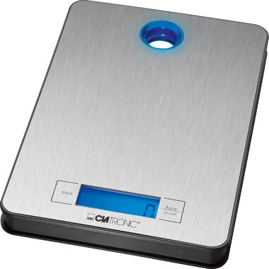 Clatronic KW 3412 srebrna / Waga kuchenna / do 5 kg