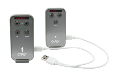 Elektroniczna niania CAPiDi BabyAlarm Szara / Zasięg: do 800 m / Zasięg działania 863-870 MHz