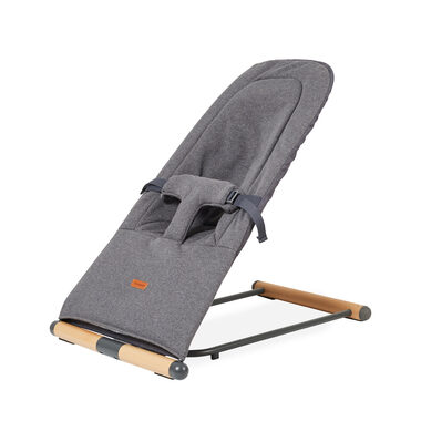 Childhome Leżak składany Evolux Natural Antracyt / od 0 miesiąca