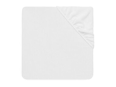 Jollein Prześcieradło nieprzepuszczalne 120x60 cm białe / Do materaca o wymiarach do 120 x 60 cm