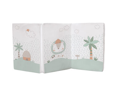 KikkaBoo Składany materac 60x120x5 cm Jungle King