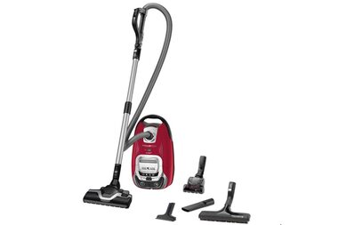 Rowenta RO7473 Silence Force Allergy+ czerwony / Odkurzacz workowy / 450W / 4,5l / 58 dB / 11m