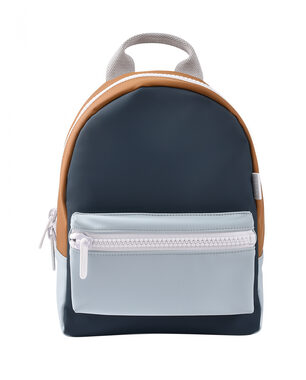 Plecak dziecięcy Beaba Faro Night Blue / Wymiary: 30x23x14 cm / Pojemność 7,5 kg / od 5 lat