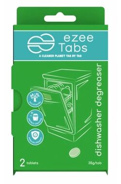 EzeeTabs Eco tabletki do odtłuszczania zmywarki 2 szt. / wegańskie / 35 g
