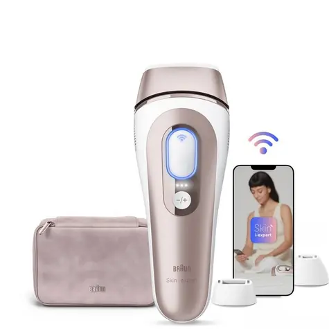 Braun Skin i-expert Pro PL7253 różowy / depilator IPL / 2 poziomy intensywności 