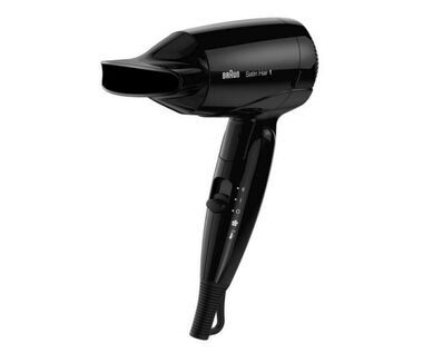 Braun Satin Hair 1 HD130 / Suszarka do włosów / 1200 W / 2 temperatury / 1 prędkość / jonizator 