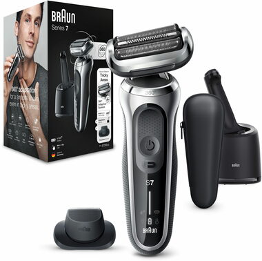 Braun Series 7 71-S7200cc / Golarka / Męska / Ostrze / 50 min pracy / Do twarzy
