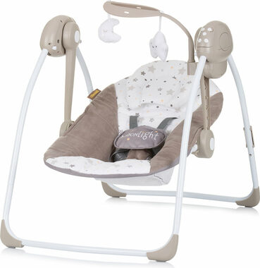 CHIPOLINO Łóżeczko dziecięce Moonlight Macadamia / od 0 - 6 miesięcy / do 9 kg