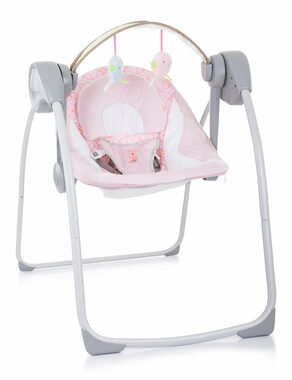 CHIPOLINO Łóżeczko dziecięce Felicity Pink / od 0 - 6 miesięcy / do 9 kg