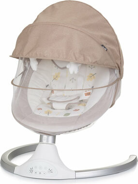 CHIPOLINO Kołyska elektryczna Brida Macadamia / od 0 - 6 miesięcy / do 9 kg