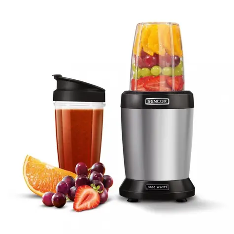 Sencor SNB 4302SS srebrny / Nutri blender / 1000 W / 800 i 1000 ml