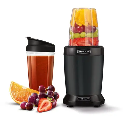 Sencor SNB 4303BK czarny / Blender Nutri / 1000 W / 800 i 1000 ml