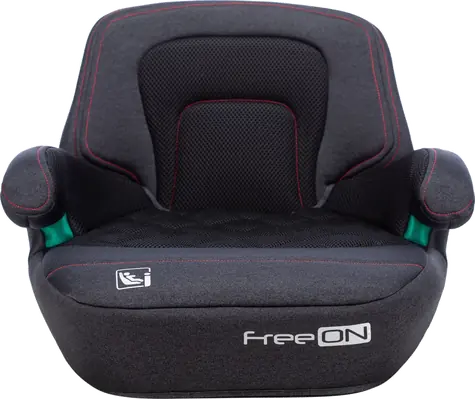 Fotelik podwyższający FreeON Cosmo PLUS i-Size 125-150 cm Czarny