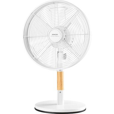 Sencor SFE 3080WH biały / Wentylator stołowy / 35 W / 3 prędkości / Średnica: 30 cm