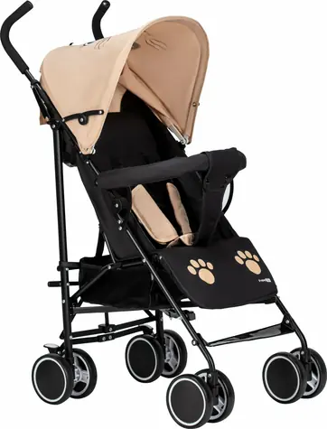 Wózek sportowy FreeON Simple - beżowy / od 6 miesiąca / do 15 kg