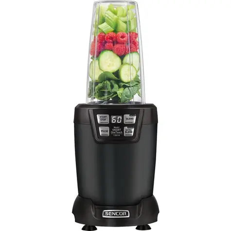 Sencor SNB 6600BK czarny / Blender Nutri / 1200 W / 800 i 1000 ml