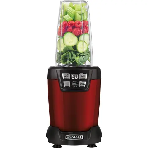 Sencor SNB 6600RD czerwony / Blender Nutri / 1200 W / 800 i 1000 ml