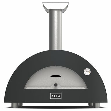 Alfa Forni Moderno 2 szary / Piec do pizzy / 500 °C / 60 x 40 cm / opalany drewnem 
