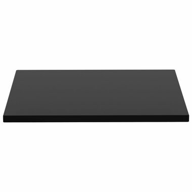 Półka Alfa Forni 80x80 cm czarna / do stanowisk kuchennych / stal nierdzewna 
