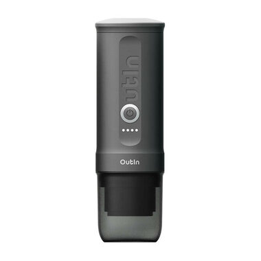 Przenośny ekspres do kawy Outin Nano szary / Przenośny ekspres do kawy espresso / 7500mAh