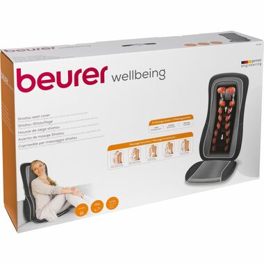 BEURER MG 315 Pokrowiec na fotel do masażu Shiatsu szary / 3 programy
