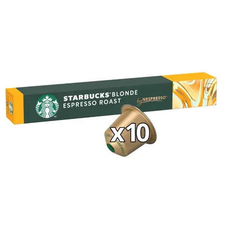 Kawa Starbucks Blonde Espresso Nespresso 10 szt./kapsułka  