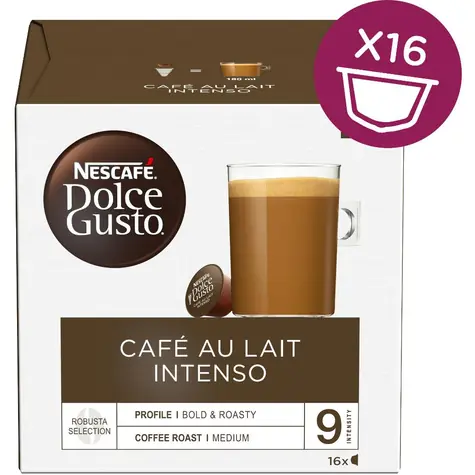 NESCAFÉ Dolce Gusto Café Aulait INTENSO 16 szt. / Kawa w kapsułkach 