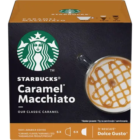 Kawa Starbucks Dolce Gusto Caramel Macchiato 12 szt./kapsułka 