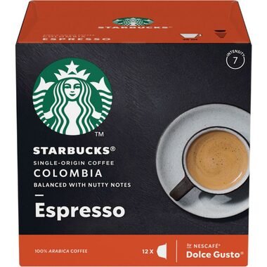 Kawa Starbucks Dolce Gusto Columbia Espresso 12 szt./kapsułka 