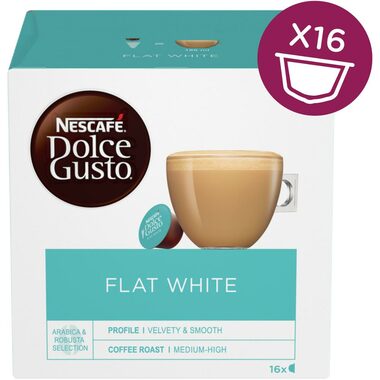 Kawa NESCAFÉ Dolce Gusto Flat White 16 szt./kapsułka 