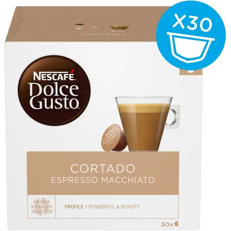 NESCAFÉ Dolce Gusto Cortado Espresso Macchiato 30 szt. / Kawa w kapsułce 