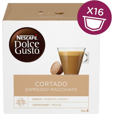 NESCAFÉ Dolce Gusto Cortado Espresso Macchiato 16 szt. / Kawa w kapsułkach 
