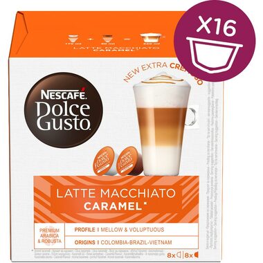 NESCAFÉ Dolce Gusto Latte Macchiato Karmel 16 szt. / Kawa w kapsułce 