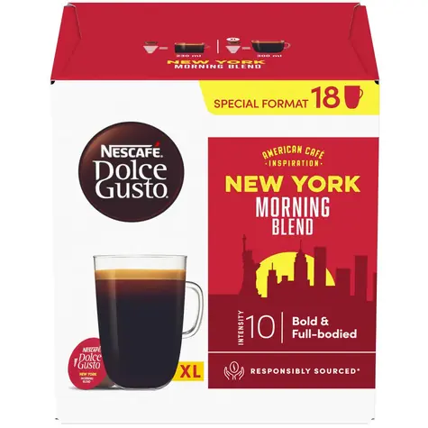 NESCAFÉ Dolce Gusto Grande New York Morning Blend 18 szt. / Kawa w kapsułce 