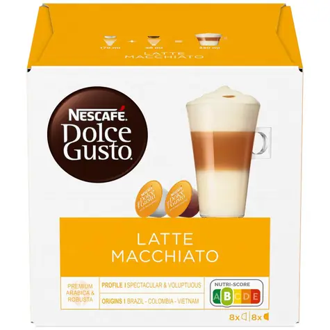 NESCAFÉ Dolce Gusto Latte Macchiato 16 szt. / Kawa w kapsułkach / po wyprzedaży