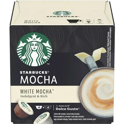 Kawa Starbucks Dolce Gusto Mocha Biała Mocha 12 szt. / Kapsułka 