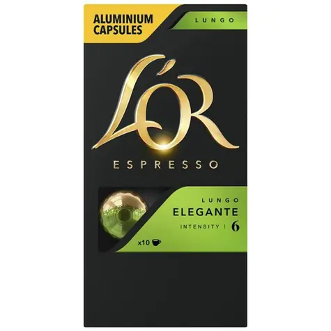 L'OR Espresso Lungo Elegante Nespresso 10 szt./kapsułka 