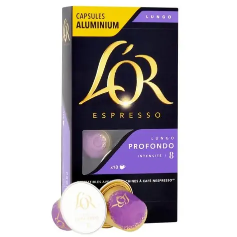 L'OR Espresso Lungo Profondo Nespresso 10 szt./kapsułka 