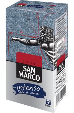 San Marco INTENSO 250 g / Kawa mielona / 80% Arabica 20% Robusta