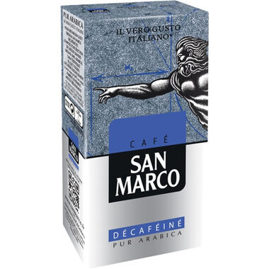 San Marco Decaféiné 250 g / Kawa mielona / 100% Arabica / bez kofeiny