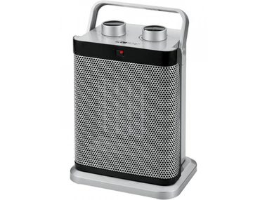 Bez pudełka - Clatronic HL 3631 / Ceramiczny wentylator gorącego powietrza PTC/750 i 1500 W/2 stopnie ogrzewania + wentylator/oscylacja / bez opakowania