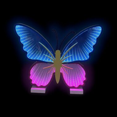 Lampa LED NEON LIGHT 2Kids Toys Motyl