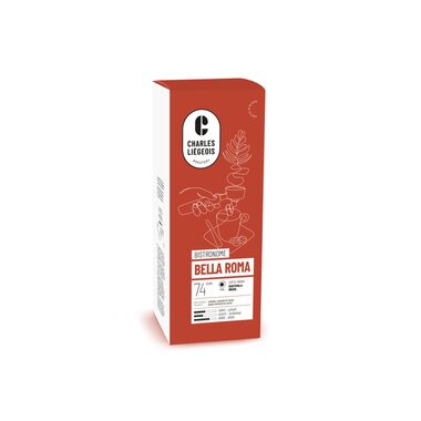 Charles Liégeois Bella Roma 25 szt. / kapsułki ESE / 100% Arabica 