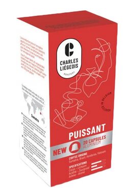 Charles Liégeois Puissant Nespresso 20 szt. / Kawa w kapsułkach 