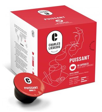 Charles Liégeois Dolce Gusto Puissant 16 szt. / Kawa w kapsułkach 