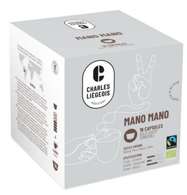 Charles Liégeois Dolce Gusto Mano Mano 16 szt. / Kawa w kapsułkach 