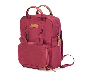 Childhome Plecak dziecięcy Mini Club Signature Burgundy